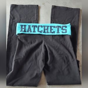 VTG Y2K fold over top Yoga Pants Hatchets Y2K fashion Enza S wide leg